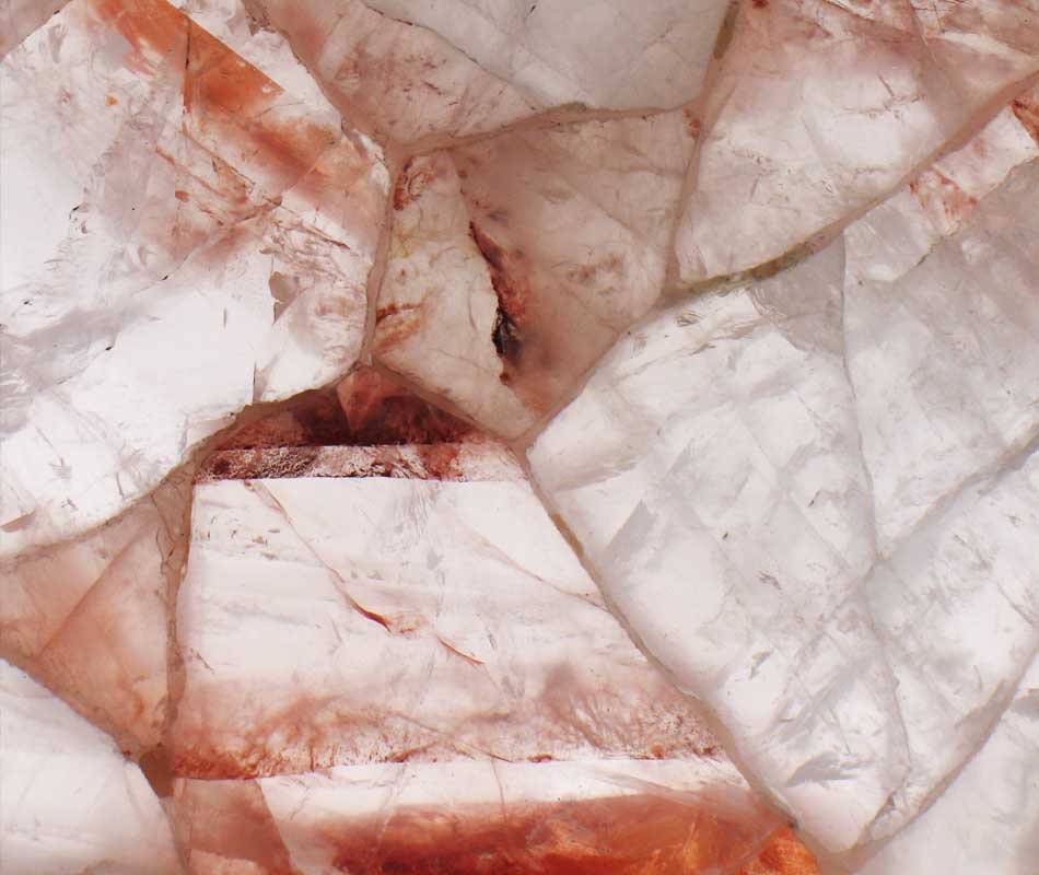 REGULAR FIRE QUARTZ GEMSTONE SLAB VIEW